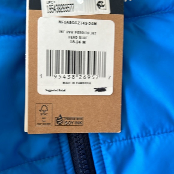 Brand new with tags reversible perrito jacket - Picture 2 of 3